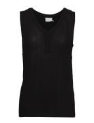 Kaamber Tops Blouses Sleeveless Black Kaffe