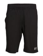 Bermuda Bottoms Shorts Sweat Shorts Black EA7