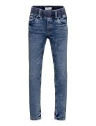 Denim Sigge Bottoms Jeans Skinny Jeans Blue Lindex