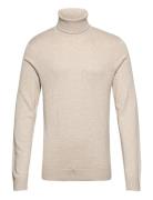 Jjeemil Knit Roll Neck Noos Tops Knitwear Turtlenecks Grey Jack & J S