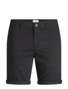 Jpstbowie Jjshorts Solid Sa Sn Bottoms Shorts Chinos Shorts Black Jack...