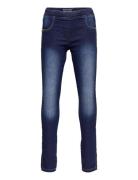 Jegging Girl Stretch Slim Fit Bottoms Jeans Skinny Jeans Blue Minymo