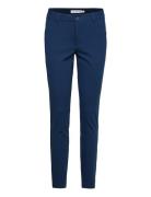 Frlano Tessa Pa 1 Bottoms Trousers Slim Fit Trousers Blue Fransa