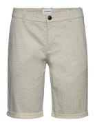 Superflex Aop Chino Shorts Bottoms Shorts Chinos Shorts Grey Lindbergh