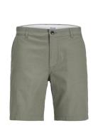 Jpstdave Jjlinen Shorts Dek Bottoms Shorts Chinos Shorts Green Jack & ...