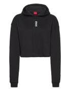 Dephana Tops Sweat-shirts & Hoodies Hoodies Black HUGO