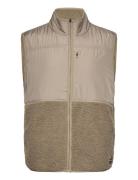 Centre Pile Fleece Vest Sport Vests Beige Björn Borg