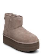 W Classic Mini Platf Shoes Wintershoes Beige UGG