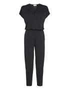 Fqyrsa-Jumpsuit Bottoms Jumpsuits Black FREE/QUENT