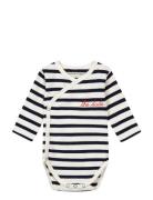 Cain Ls The Dude/Gots Bodies Wrap Bodies Navy Maison Labiche Paris