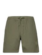 Dyed Canvas Beach Shorts Bottoms Shorts Casual Khaki Green Mads Nørgaa...