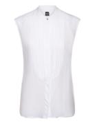 Betarni1 Tops Blouses Sleeveless White BOSS