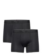 Puma Sport Microfiber Boxer 2P Sport Boxers Black PUMA