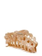 Emma Space Giga Accessories Hair Accessories Hair Claws Beige SUI AVA