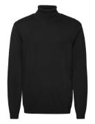 Rrtheo Knit Tops Knitwear Turtlenecks Black Redefined Rebel