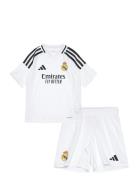 Real Madrid H Mini Sets Sets With Short-sleeved T-shirt White Adidas P...