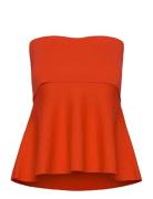 Ami Top Tops Blouses Sleeveless Red Twist & Tango