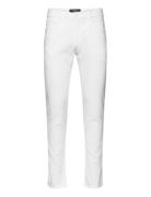 Grover Trousers Straight Bottoms Jeans Skinny White Replay