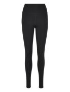 Compressive High-Rise Legging, Long Bottoms Running-training Tights Bl...