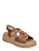 Sandal Shoes Summer Shoes Platform Sandals Brown Gabor