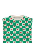 Baby Tomato All Over T-Shirt Tops T-shirts Sleeveless Green Bobo Chose...