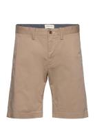 Slim Twill Shorts Bottoms Shorts Chinos Shorts Beige GANT