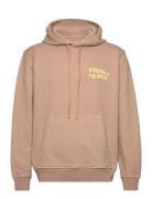 Nb Sthlm La Hoodie Brown Designers Sweat-shirts & Hoodies Hoodies Brow...