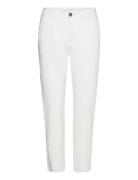 Thareza - Trousers Bottoms Trousers Chinos White Claire Woman