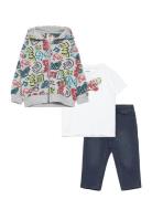 Levi's® Graffiti Tag 3-Piece Set Sets Sets With Short-sleeved T-shirt ...