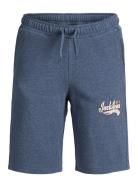 Jpstlogo Sweat Shorts 2 Col Sn Gms Jnr Bottoms Shorts Blue Jack & J S