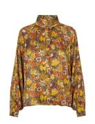 Nitadea Tops Blouses Long-sleeved Yellow Dea Kudibal