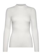 Nubia Ls Pullover Tops Knitwear Jumpers White Nümph