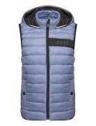 Puffer Jacket Sleeveless Fôret Vest Blue BOSS