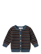 Nbmnulle Ls Knit Card Tops Knitwear Cardigans Brown Name It