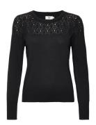 Clarann Pullover Tops Knitwear Jumpers Black Noa Noa