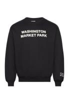 Washington Sweatshirt Tops Sweat-shirts & Hoodies Sweat-shirts Black L...