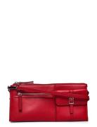 Shoulder Bag With Pockets Bags Small Shoulder Bags-crossbody Bags Red ...