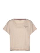 Ss Tee Topp Beige Tommy Hilfiger