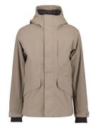 Adam Usx Jkt Parkas Jakke Beige Didriksons