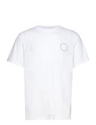 Ronald Cotton Tee Ss Tops T-shirts Short-sleeved White Clean Cut Copen...