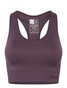 Hmltif Seamless Sports Top Sport Bras & Tops Sports Bras - All Purple ...