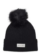 Pom Rib Beanie Sport Headwear Beanies Black Röhnisch