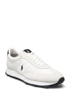 Prl Trail 100 Suede & Oxford Sneaker Lave Sneakers White Polo Ralph La...