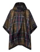 Barbour Tartan Showerproof Poncho Outerwear Rainwear Rain Coats Green ...