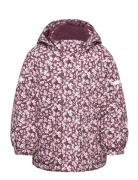 Jacket Padded Fôret Jakke Purple Lindex