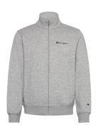 Full Zip Sweatshirt Tops Sweat-shirts & Hoodies Sweat-shirts Grey Cham...