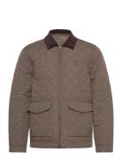 Cody Quilted Jacket Vattert Jakke Brown Lexington Clothing