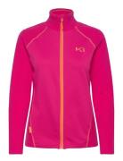 Kari F/Z Fleece Sport Sweat-shirts & Hoodies Fleeces & Midlayers Pink ...