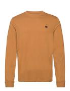 Long Sleeve Tee Tops T-shirts Long-sleeved Beige Timberland