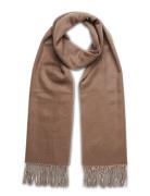 Mawolan Accessories Scarves Winter Scarves Beige Matinique